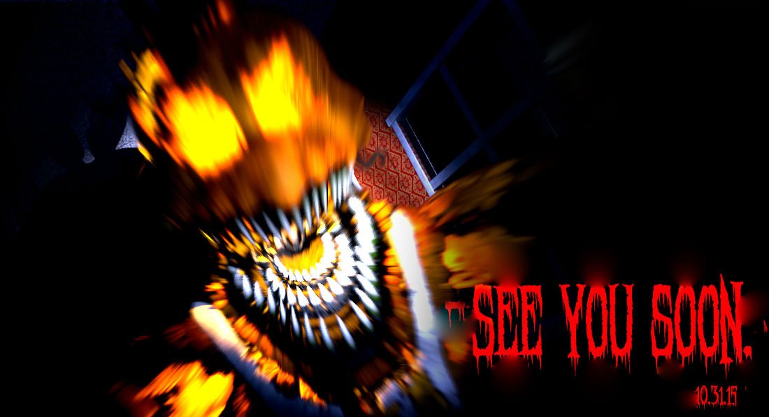 el ubdate de halloween de five nights at freddy 4 coming soon