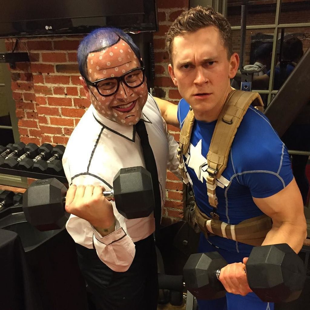 lkissler's tweet photo. Captain America and Lichtenstein. #Spokane #SpokaneArts #CreateSpokane https://t.co/6lVbodcs6E https://t.co/MUcYAagVGX
