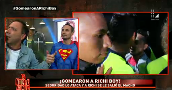 Latina_pe's tweet photo. #LNEM ¿Gomearon a Richi boy? Míralo aquí https://t.co/Bc8JoGSUlP https://t.co/IgZQVjuBSD