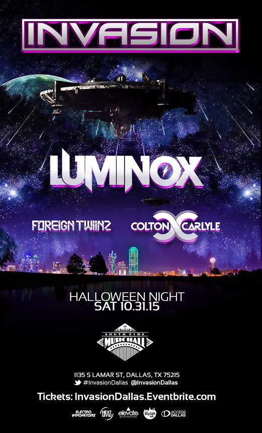 Try_Dallas's tweet photo. #TrickorTreat - Dallas Invasion on Halloween  #FunFear #Music #CostumeContest #TryDallas
 https://t.co/QuoQdhAkFx https://t.co/Jrsa2ZRnz9