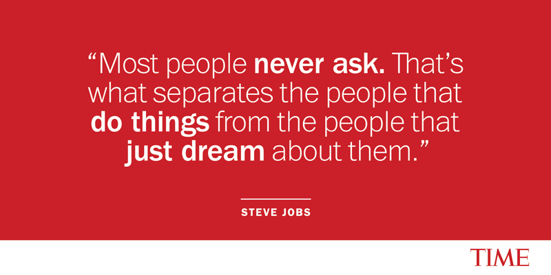 Why Steve Jobs thought asking for help was such a powerful thing to do ti.me/1N0ZneS