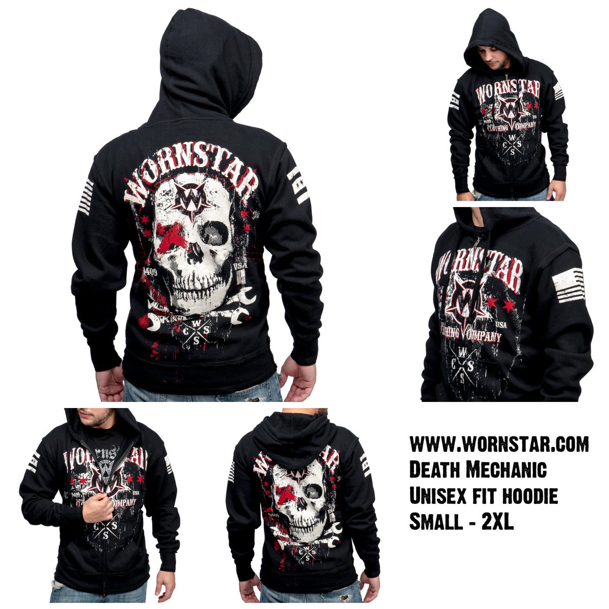 wornstar's tweet photo. Death Mechanic Zip Hoodie https://t.co/UWZ29Ok7v8
#wornstar #originalgraphics #rocknroll https://t.co/wsnXB7IIxt