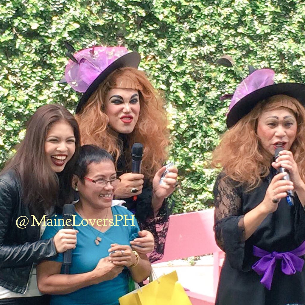MaineLoversPH's tweet photo. Pretty pretty pretty @mainedcm 

#ALDUBBahayNiLOLA https://t.co/hGcUGFlUtY