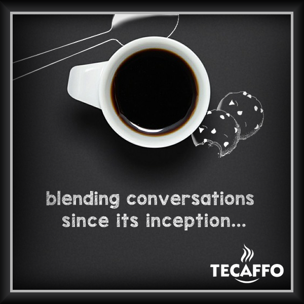 TeCaffo's tweet photo. Perfect blend for conversations – Agree? 
#coffee #conversations #friends #family https://t.co/cKXbBpjc5B