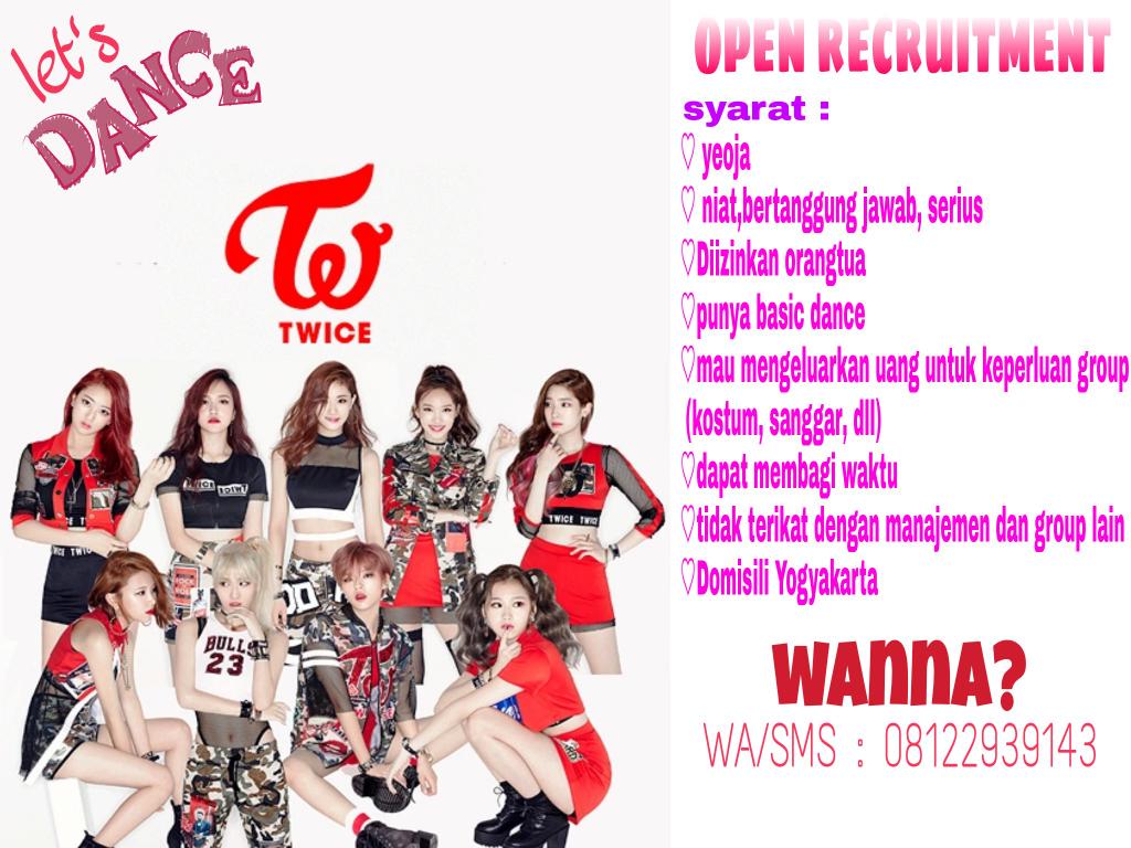 <a href="/FemmeFatale_DC/">Femme Fatale</a> [ HELP RT ] oprec for  twice dance cover dom jogja . Thanks^^ check》