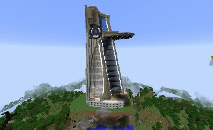мainecrαftpe on Twitter: "THE AVENGERS TOWER! #Minecraft build by