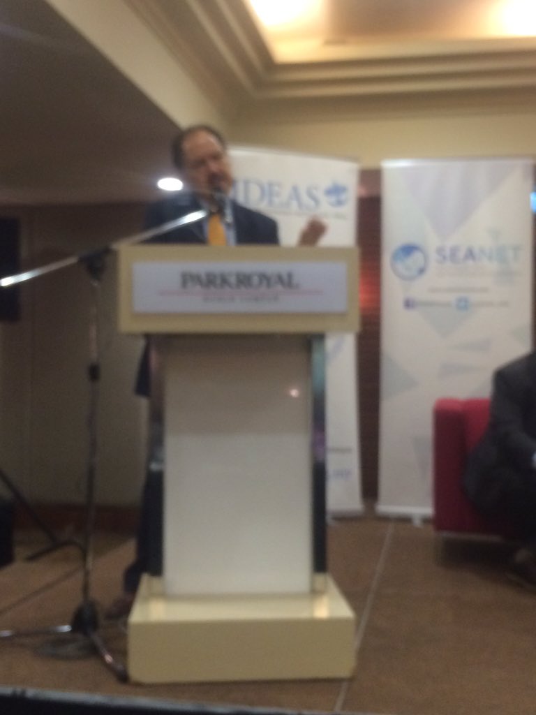 The Mexican ambassador to Msia sharing his experiences on NAFTA at talk on the TPP organised by <a href="/IDEASMalaysia/">Institute for Democracy and Economic Affairs</a>