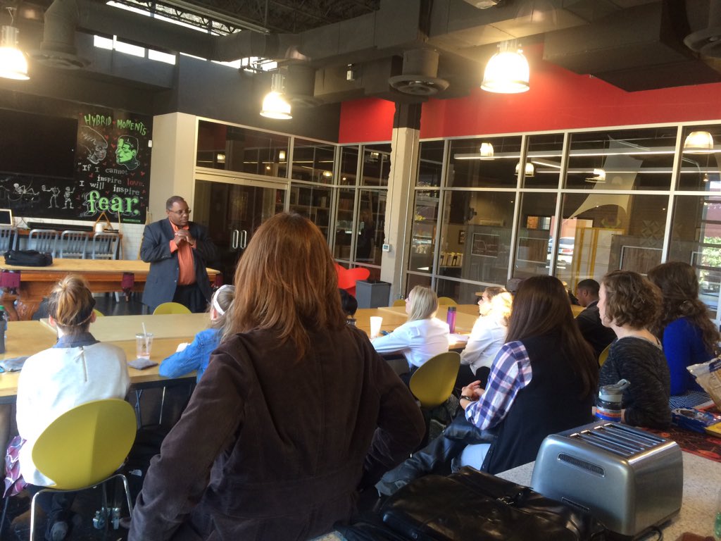 PoiesisForum's tweet photo. Pics from the first #Poiesisforum site visit to @OdysseyOLA! https://t.co/LtW0VcOWzI