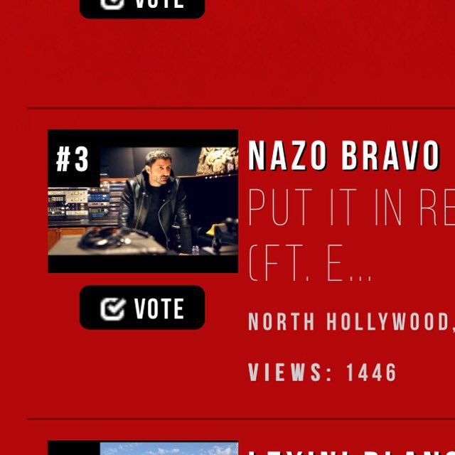 3 days left we're at #3!  All my people please keep voting and thank you!! 🍻 real923la.com/pages/the-real…
