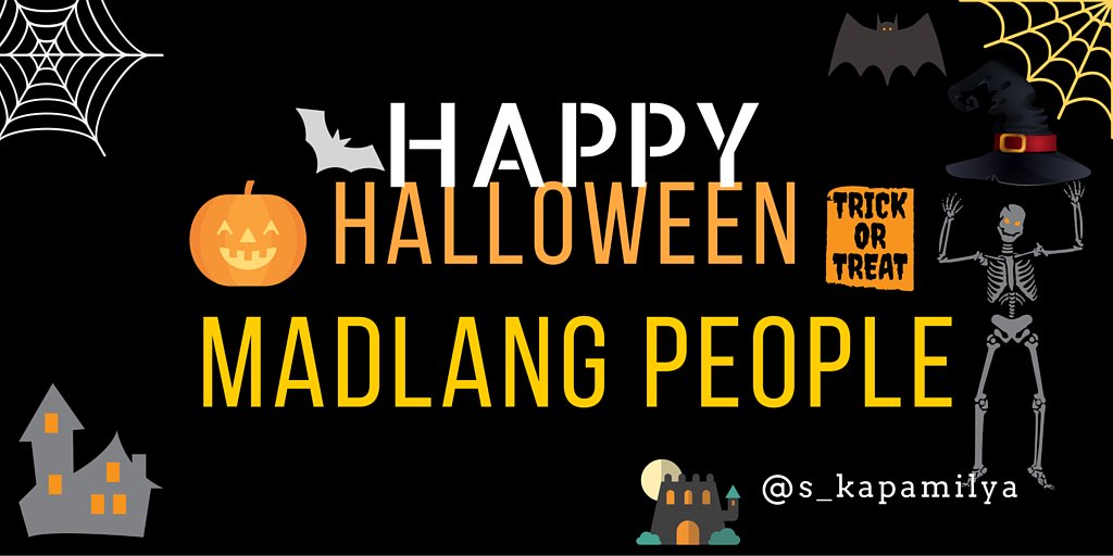 s_kapamilya's tweet photo. HAppy Halloween Madlang people and @itsShowtimena  ..Trick or treat

#ShowtimeBackToBackFinals https://t.co/pesWbejV8N