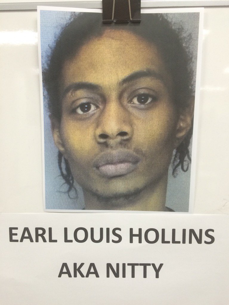 Earl Louis Hollins or Nitty shoots cop in Harmony Township 