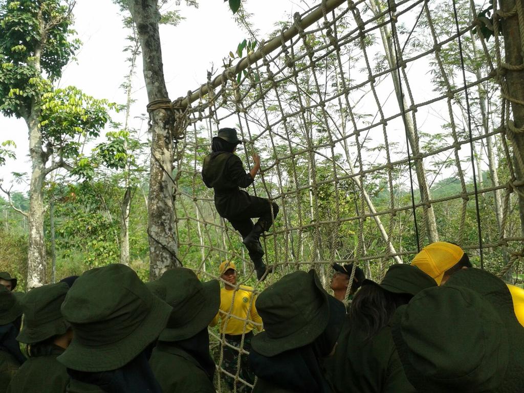 Selamat Pagi Nusantara, Peserta Pembekalan NS sedang berlatih di alam terbuka di Gn. Bunder dan Bukin Tajur Bogor