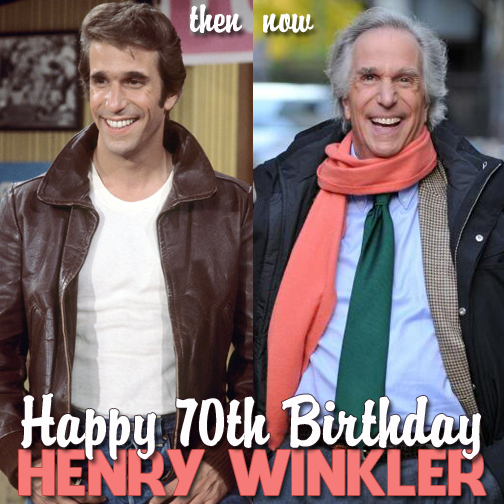 Happy 70th Birthday to Henry Winkler!! What is your favorite Henry Winkler moment? 