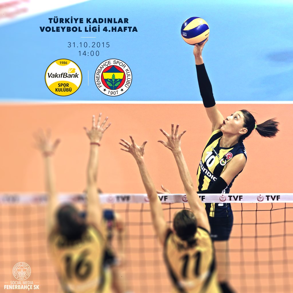 #SarıMelekler VakıfBank Karşısında | fenerbahce.org/detay.asp?Cont…