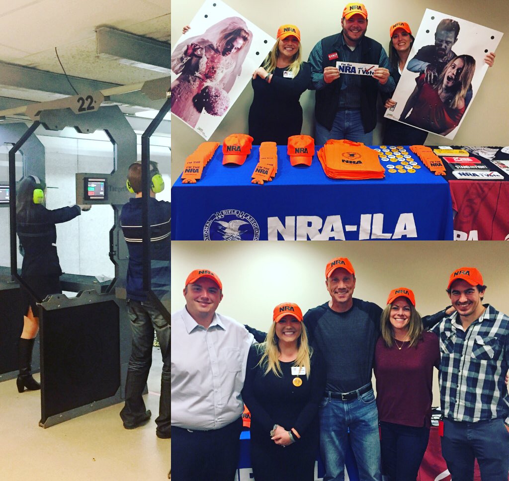 dmyr's tweet photo. Fun night at the range for "Young Guns Take Aim!" #youngguns #DMYR #2A #COpolitics #NRA https://t.co/vDh6A1PpqM