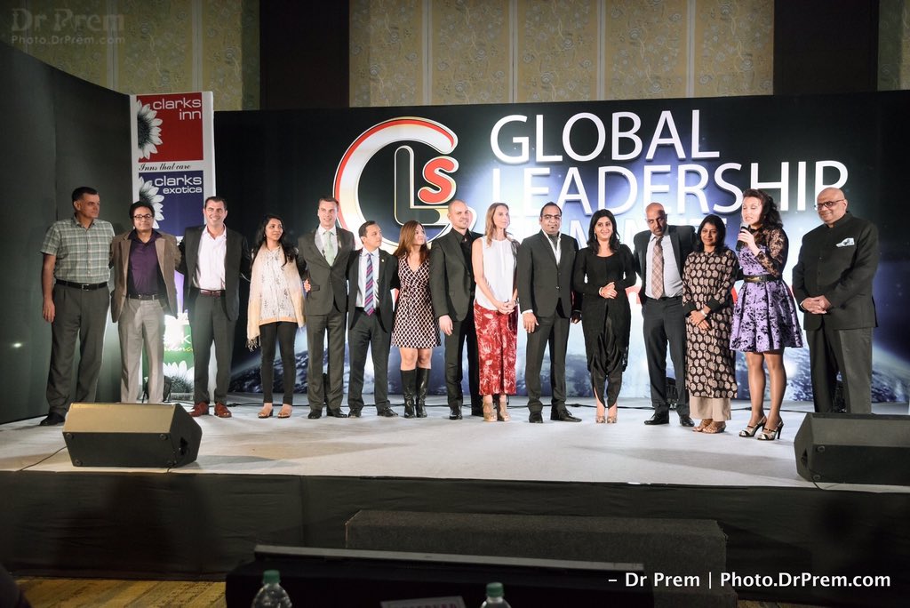 DrPremJ's tweet image. International speakers during Global Leadership Summit in Jaipur. It was great success.