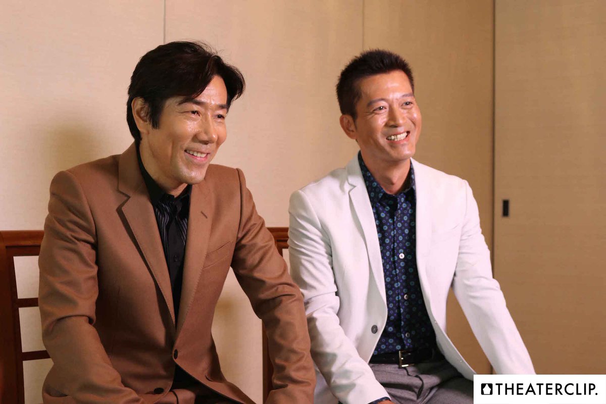 EmeMasa's tweet photo. 『The Love Bugs』地球ゴージャスの岸谷五朗さん、寺脇康文さんへのインタビュー動画記事をUP！
＜とてつもないエンタテインメントの予感＞気になったら動画をチェック！ https://t.co/B8nXfj1yaA https://t.co/drfhgLz55O