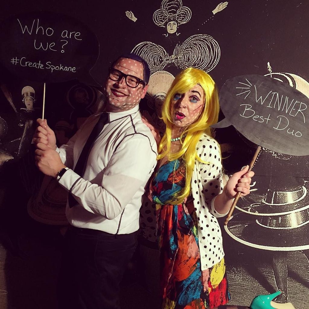 lkissler's tweet photo. Winner winner... Dada dinner! #CreateSpokane #SpokaneArts #Spokane @spunkyhook https://t.co/48LsEVRQXu https://t.co/Cnv66K8HKQ