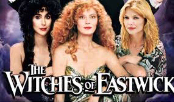 DanniiMinogue's tweet photo. Tonight is the night 4 this film #Halloween #witchesofeastwick @cher @1MichPfeiffer @j_j_nicholson @SusanSarandon https://t.co/lZyXqWvNUH