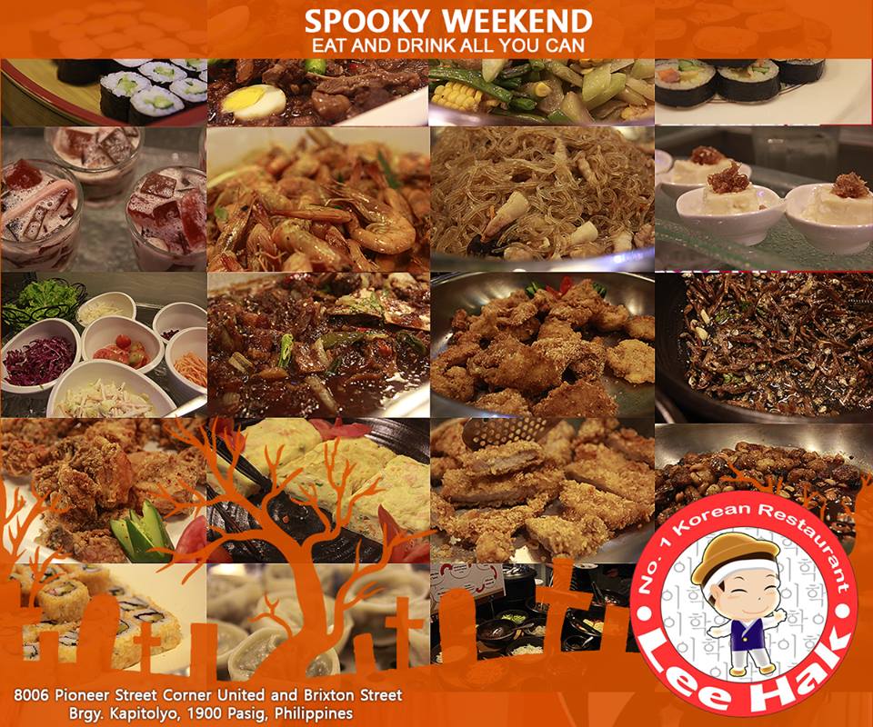LeeHakBuffet's tweet photo. WHAT ARE YOUR PLANNING THIS SPOOKY WEEKEND? #EATALLYOUCAN + #DRINKALLYOUCAN INTERNATIONAL BUFFET RESTAURANT?
#LeeHak https://t.co/mVC08wQQ2k