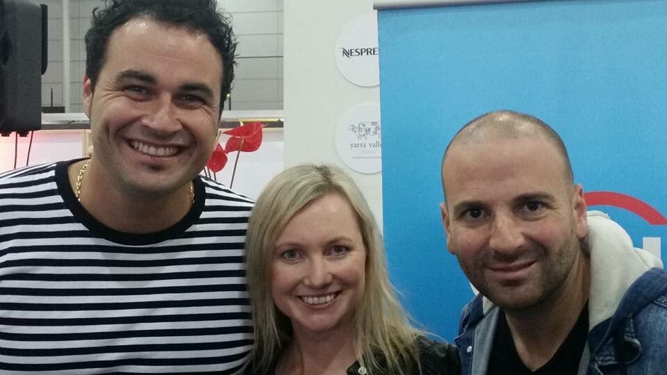 nicks_beef's tweet photo. Our amazing @Elemental_World having a photo moment with @gcalombaris and @TheCrazyBull today in #Brisbane https://t.co/92o5LMDcgO