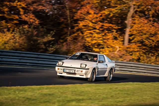 ClassicsGrA's tweet photo. Estilo ochentero 100%, rodando en Nordsheifle, Mitsu Starion Turbo 87'..!! @TomasAyarte #GrAstyle https://t.co/0w5rYVOx1i