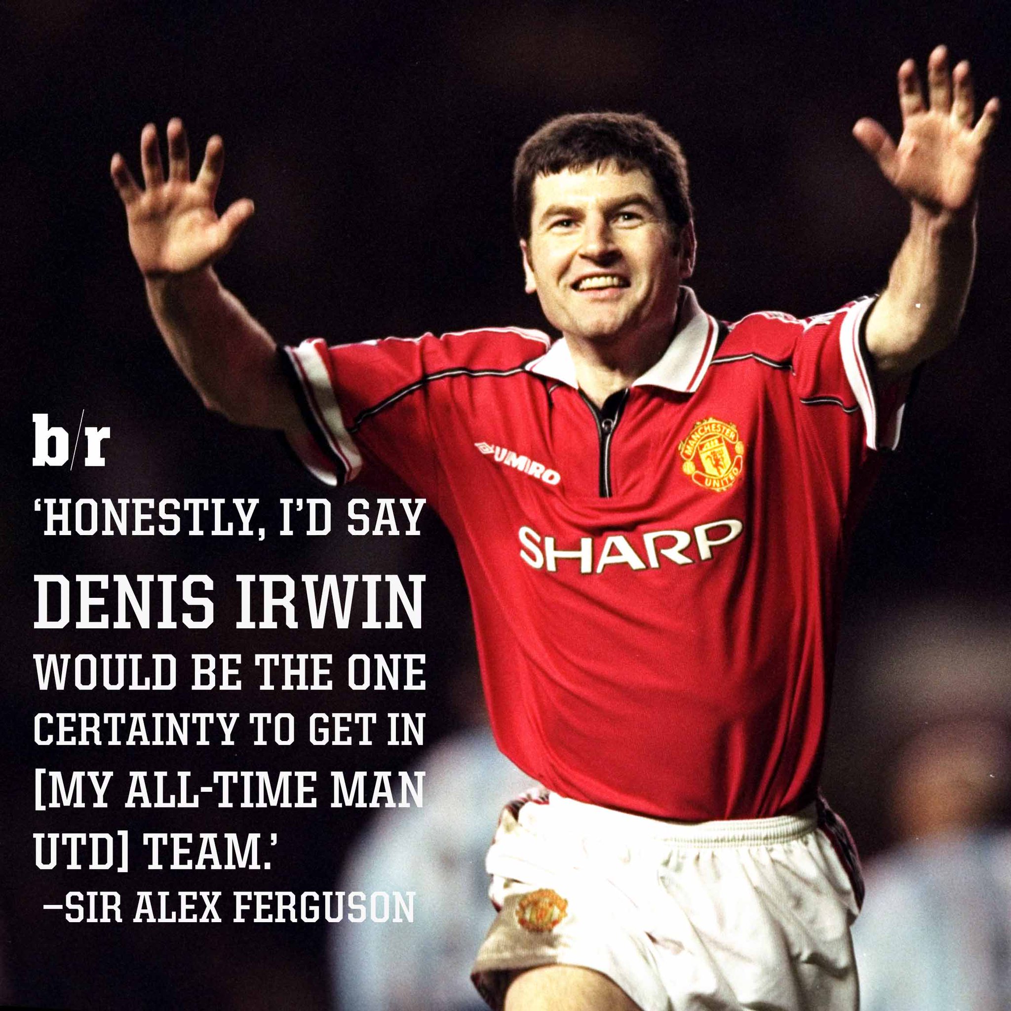 Happy birthday to a and legend, Denis Irwin, who turns 50 today. 