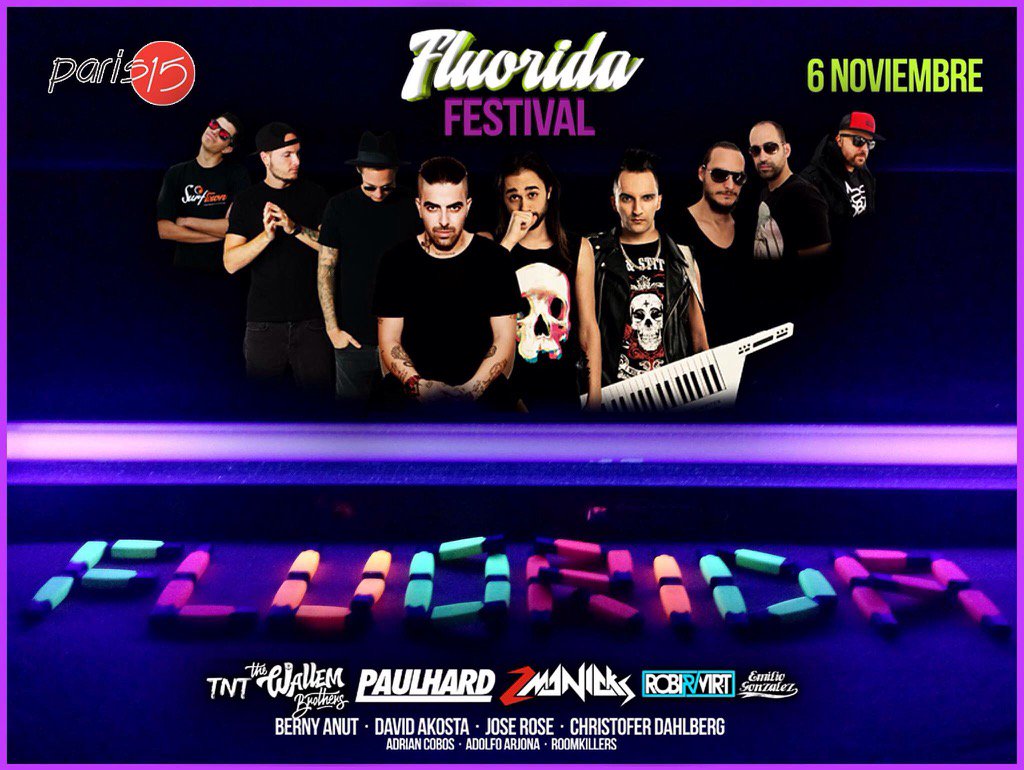 FluoridaParty's tweet photo. Faltan 7 DÍAS!
La combinación perfecta llega a París 15
Cartelazo+Espectáculo+Rotus+Pintura
Que no te lo cuenten! https://t.co/wKmzmPfuB7