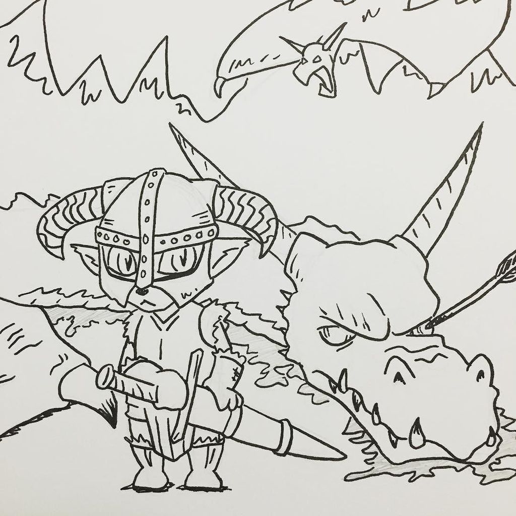 donovanscherer's tweet photo. As soon as you slay one dragon, another one pops up to take its place.
#breakfastdoodle #i… https://t.co/Yw2i6v4USk https://t.co/b80q0ZNTPX