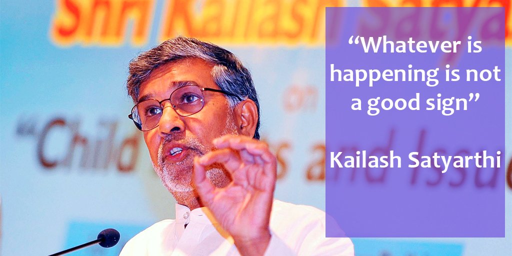 EconomicTimes's tweet photo. Intolerance on the rise, government should start dialogue, says @k_satyarthi https://t.co/78JhHR5PkF https://t.co/1dYTlj60P7
