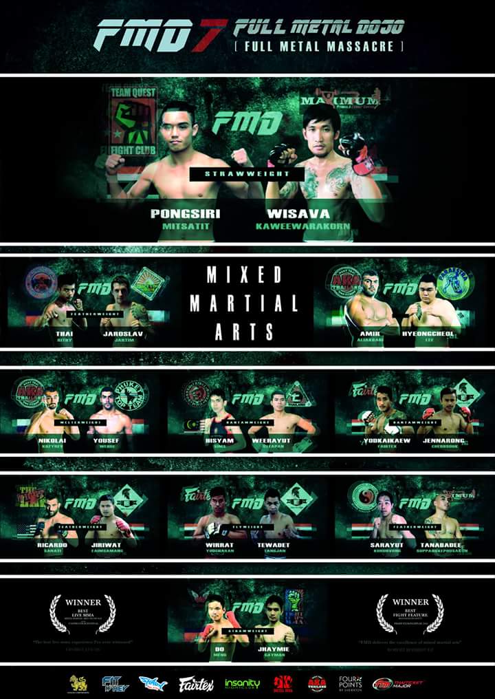 AJpyroMMA's tweet photo. Sokong anak Sabah wakil tunggal Malaysia akan berlawan di Thailand malam ini
#FMD7 #MMA #Bangkok
@KKCity @SabahInfo https://t.co/CtQLnm0vEJ