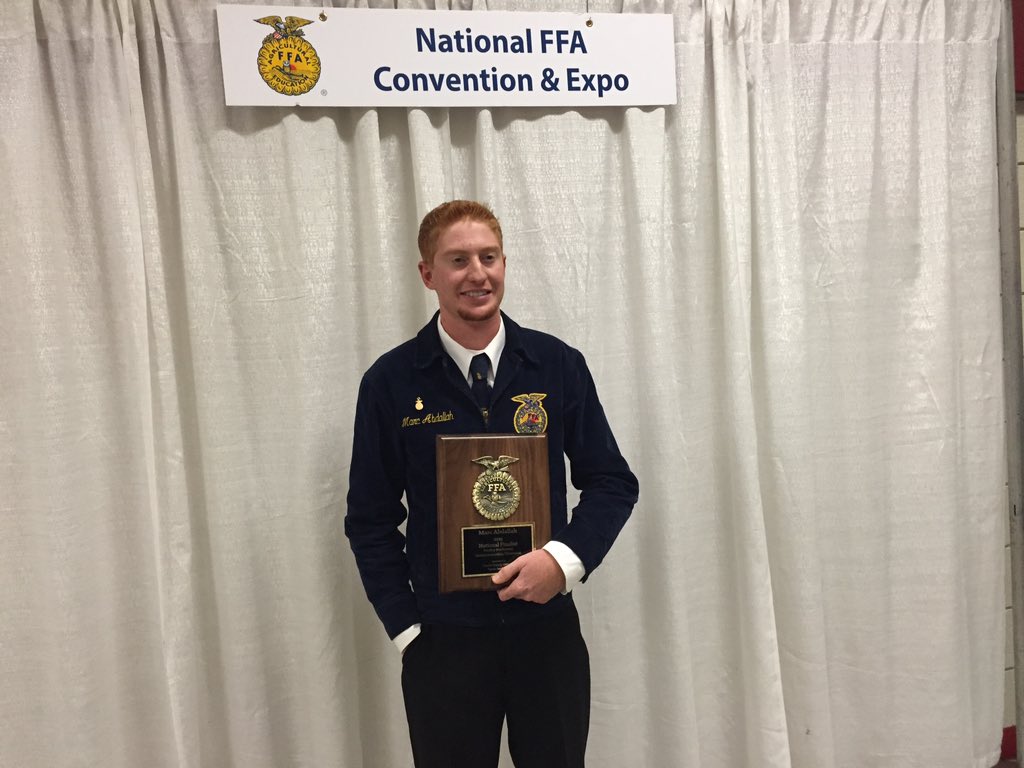 Congrats Marc on being a national poultry finalist