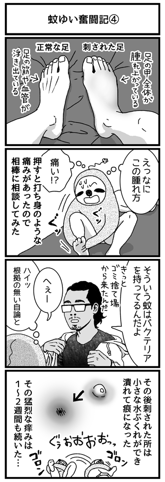 ブログ更新しました☆ 南国どぅる～ん日記 : 蚊ゆい奮闘気(4) https://t.co/Y4qAX4Iw4e 