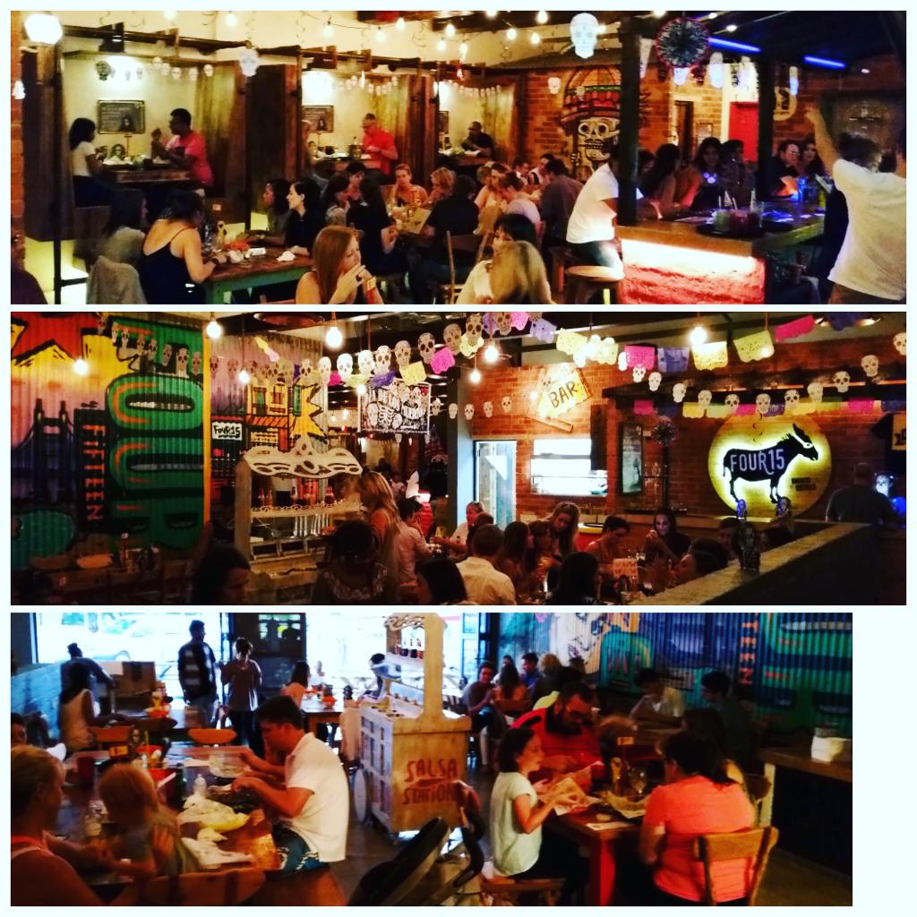 Four15Burritos's tweet photo. Friday night at our house of Burritos! #dayofthedead #fullhouse #burritosunshine #bestmexicanfood #durban #four15 https://t.co/F9T7OEA3SK