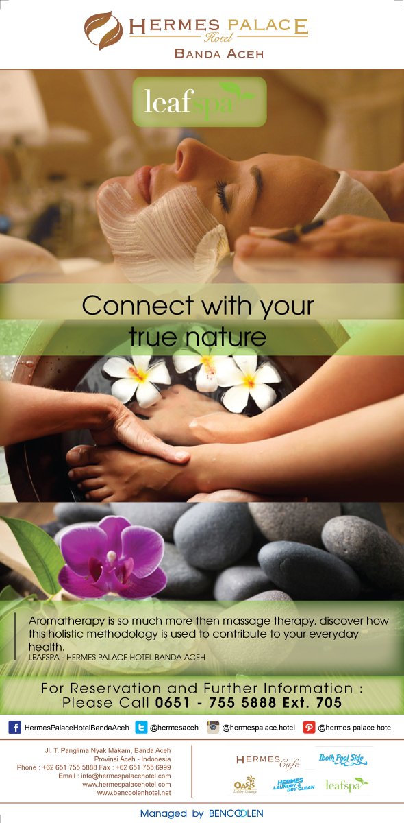 hermesaceh's tweet photo. #LEAFSPA at Hermes Palace Hotel Get the Promo Now!!! Connect with your
true nature https://t.co/2uh1FAmGyR