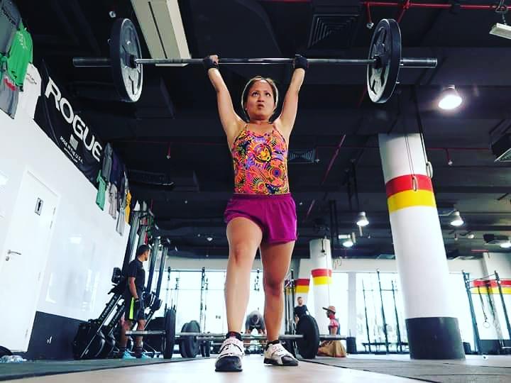 SportingWag's tweet photo. Jerk face at the Crossfit Sands Halloween Throwdown. #crossfit #crossfitgirls #girlswholift #doyouevenlift #strength https://t.co/XUThjEpuDC