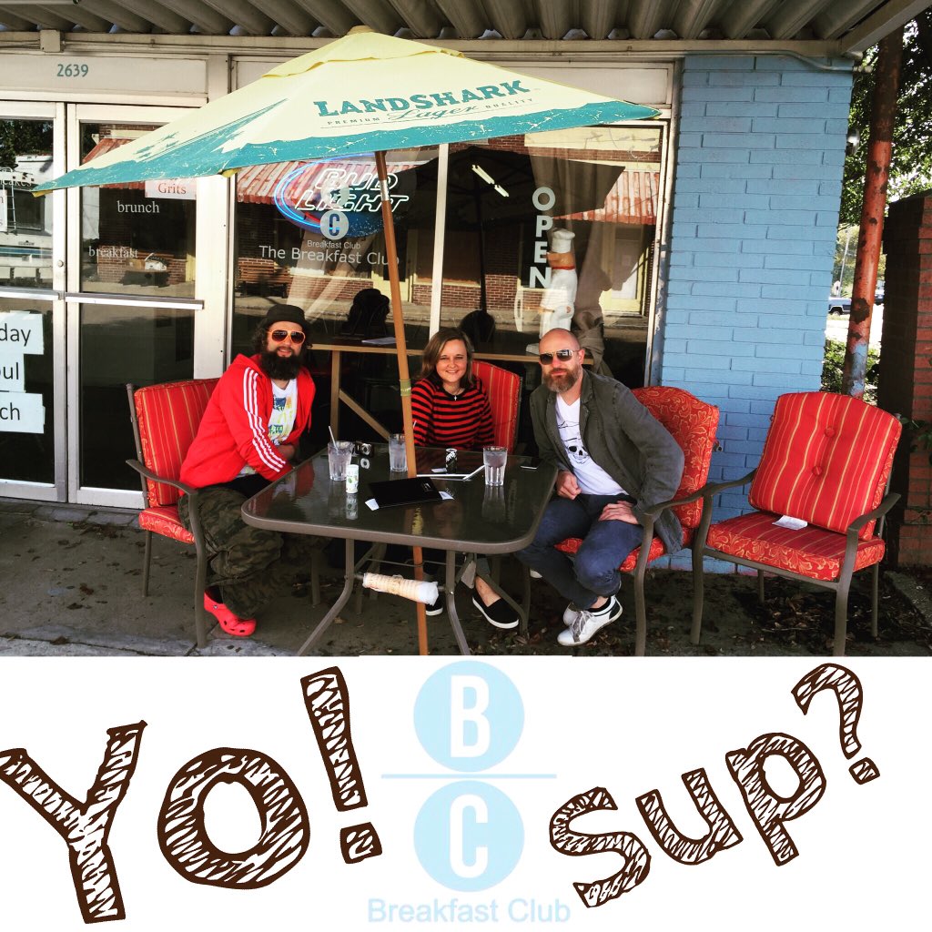 breakfast39180's tweet photo. The Breakfast Club of Vicksburg. Berlin in the house! (U can swap "house" for cafe/Vicksburg/Mississippi) #halloween https://t.co/cbpSz95ewY