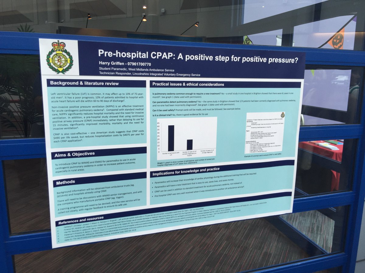 nashetho's tweet photo. Great to see one of our @liveshq medic colleagues @hazzajg presenting a poster at the student paramedic conference https://t.co/AjtevgKBwy