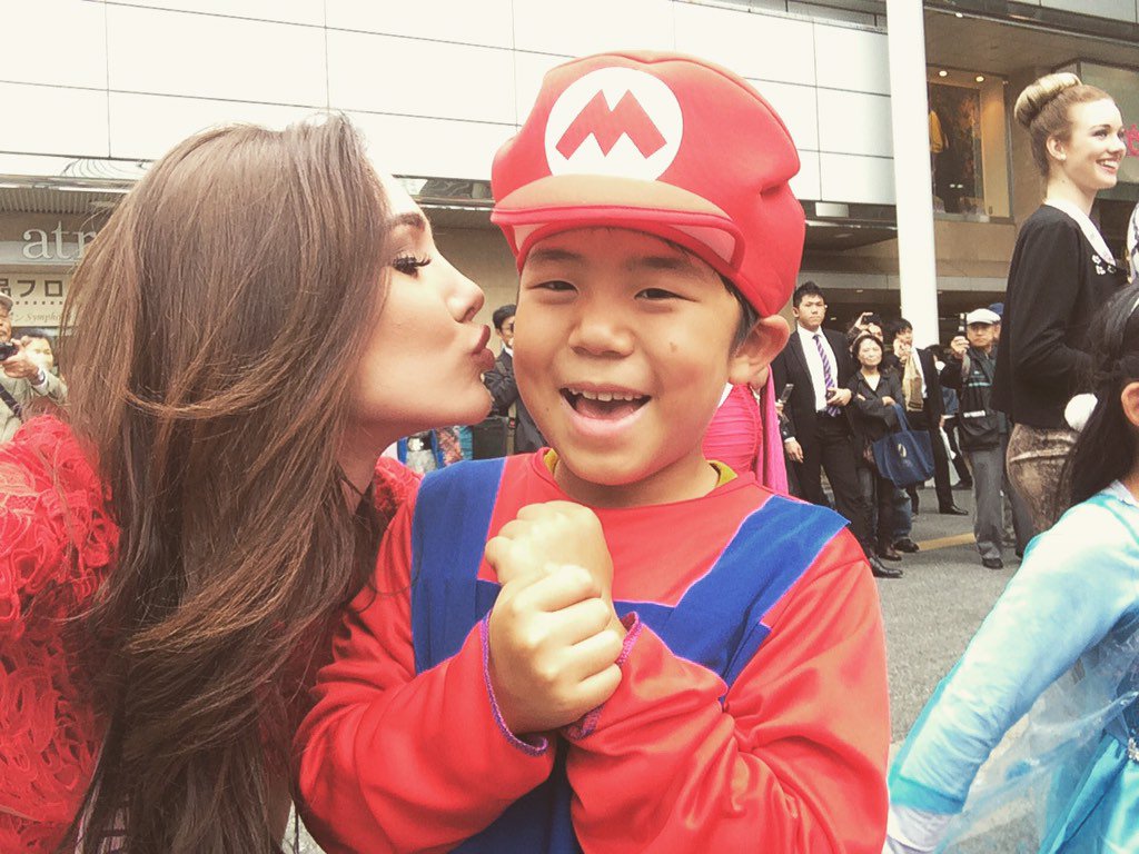 MissV_Inter's tweet image. #HappyHalloween #MarioBros #Japan #MissInternational