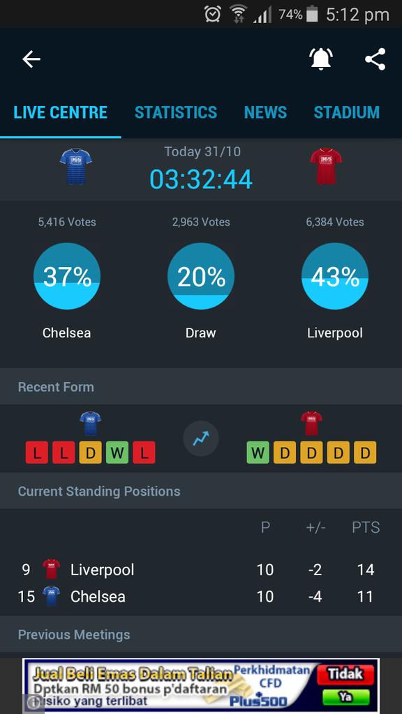 kesavankesh's tweet photo. My prediction Chelsea 1-3 liverpool #ynwa #Liverpool #thereds #thekop #WeGoAgain #belive19 #comeonreds #rft96 https://t.co/IL2kjP2GSZ