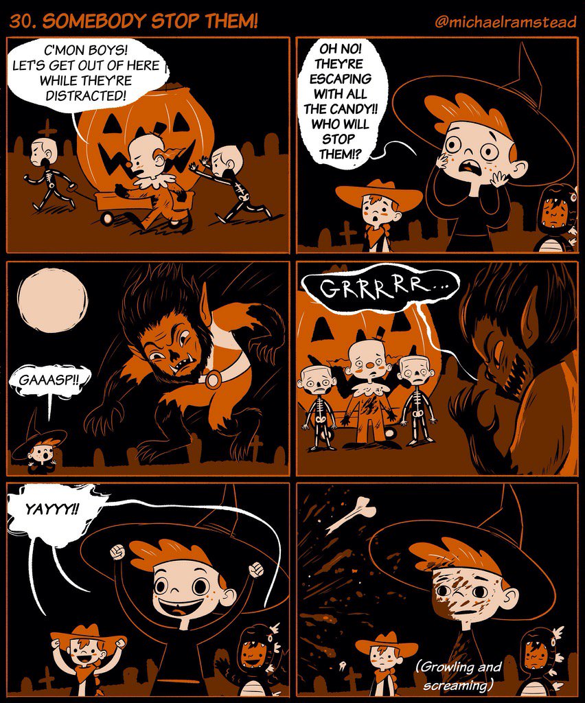 Halloween comic Day 30! Happy Halloween Eve everyone! 
