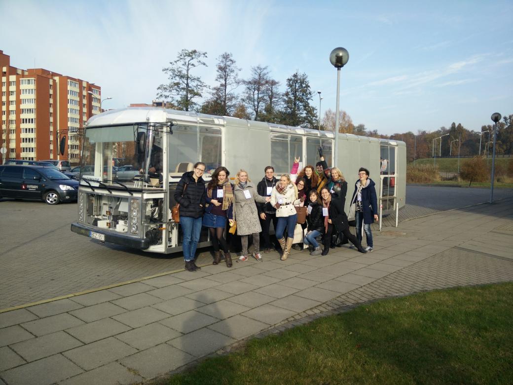 LCCInnoLab's tweet image. Electrobus prototype brings us to the research,  what is your transport? #GSusJam