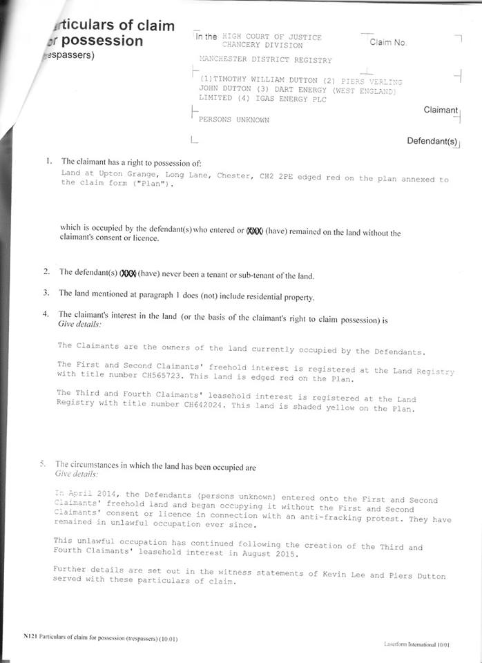 LodgickAL's tweet photo. page 1 to 4 of Upton camp eviction papers. #Upton #Chester #futurefamilyreunion https://t.co/cBkODJX1if