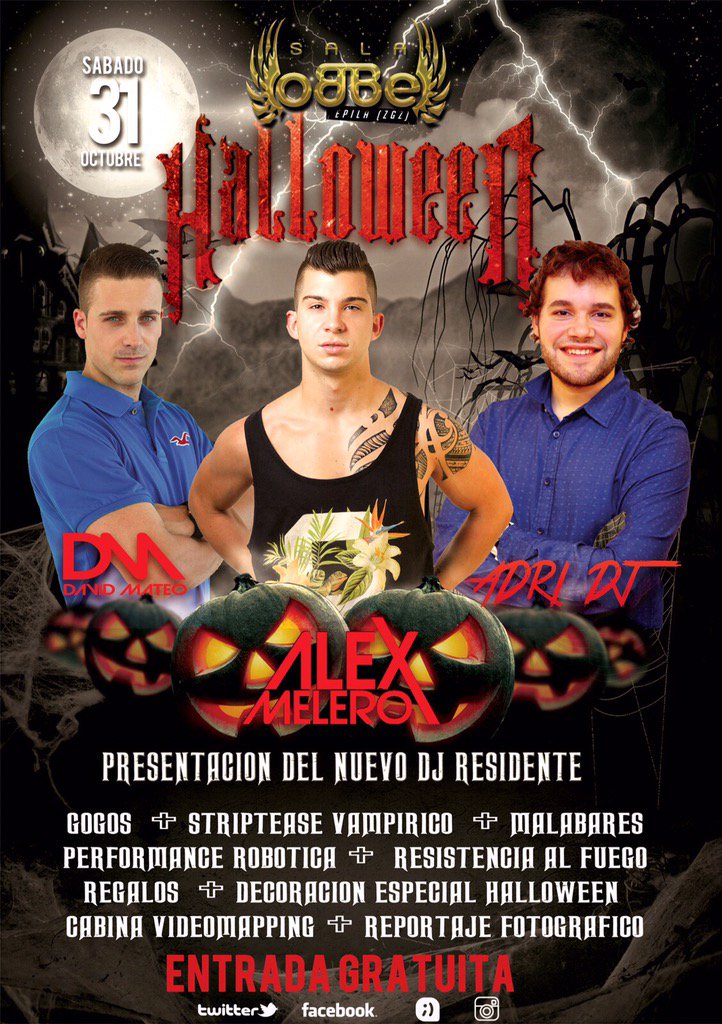 DJsDreamTeam's tweet photo. Finde completito para nuestros djs en Halloween, donde te vamos a ver? ¡Te esperamos! https://t.co/kZlT90X9Ke