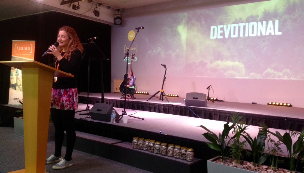 Mike_Rebuild's tweet photo. #fusionslc Manchester Day 2 under way with great worship and Devotional. 'Are you on the fence, hesitant to trust?' https://t.co/wk64R0lQiX