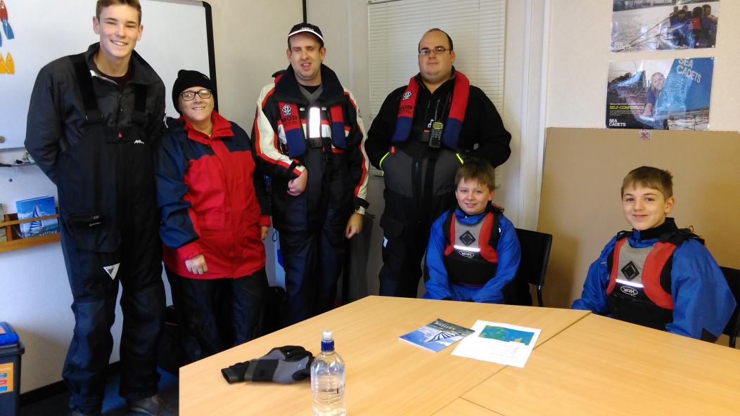 Last sailing weekend of the year for <a href="/TrinitySCC/">TS Trinity SCC</a> force 3-5 good luck.