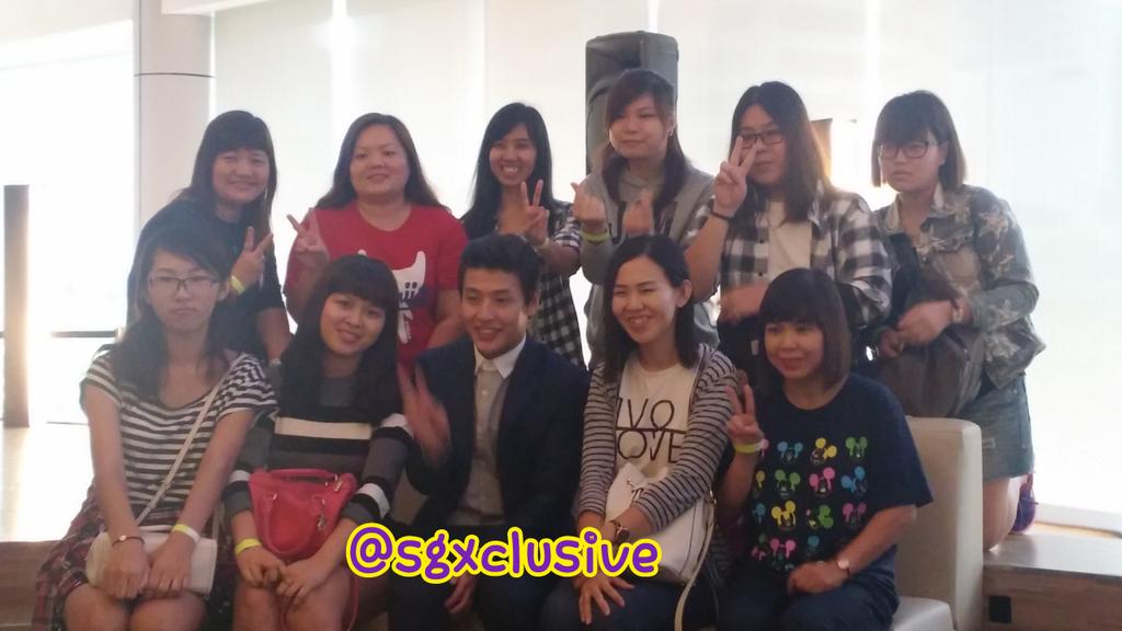 sgXCLUSIVE's tweet photo. [#KangHaNeulinSG] And #KangHaNeul here for the meet and greet at #KFF2015 https://t.co/LlELXAHZvJ