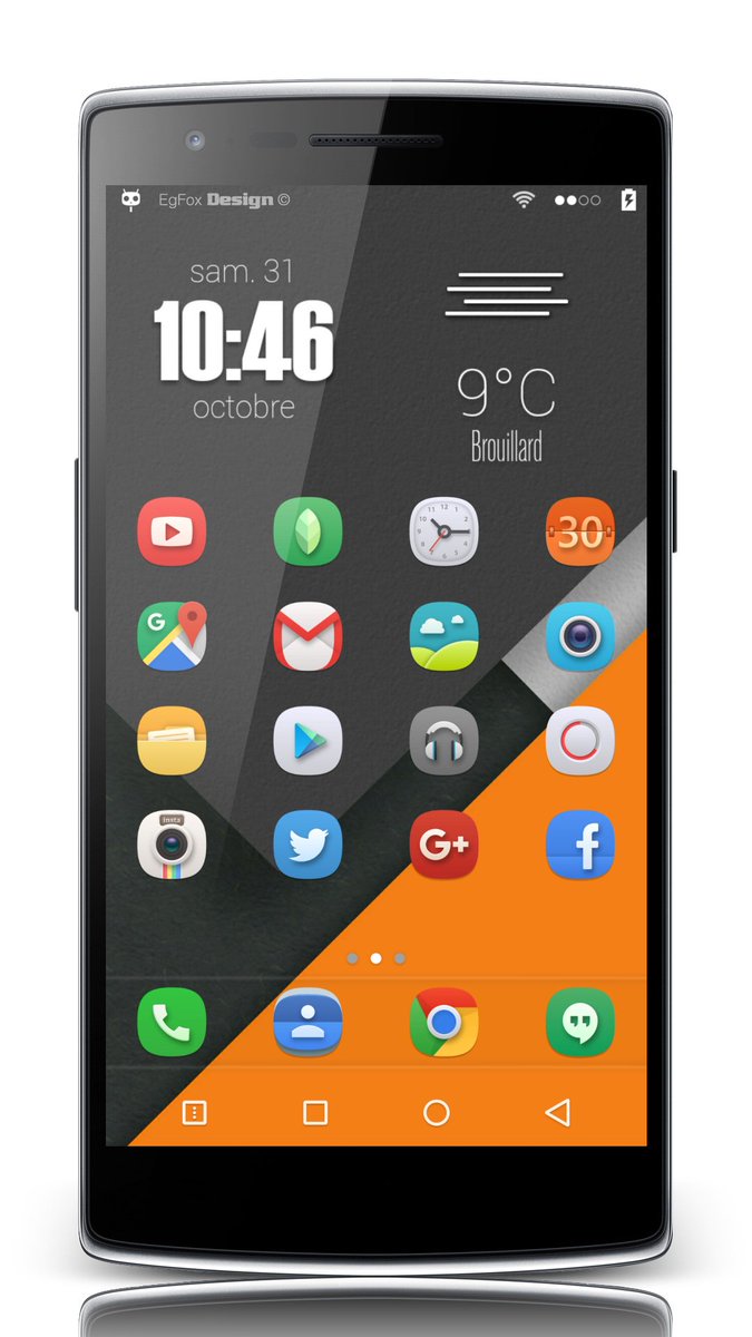 EgFoxDesign's tweet photo. #OnePlusOne #EgFoxDesign 2015 #BelleUI
◘ clock : #xwidget ◘ Launcher : #NovaLauncherPrime  ✌ https://t.co/wMYO3Ku0Fd