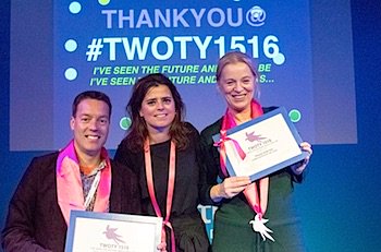 GroeneZaken's tweet photo. Trendwatcher of the Year Awards in het teken van een #duurzame toekomst. #twoty1516 https://t.co/hiK7JjLWKe https://t.co/5pdybrSi5q