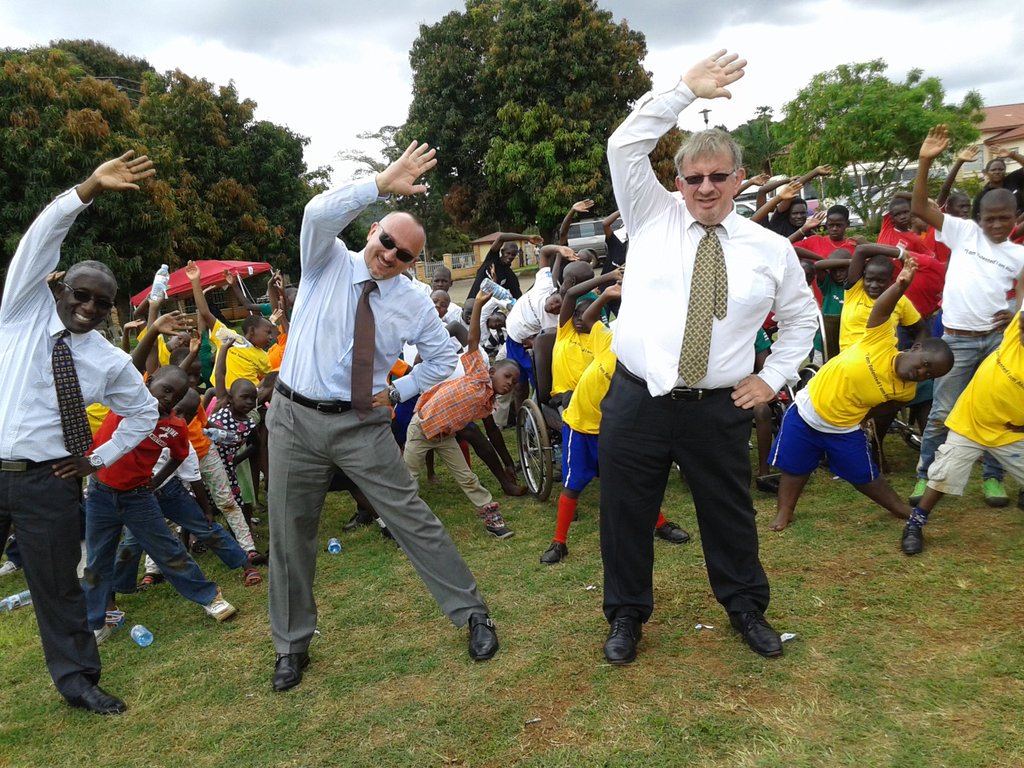 corsuhospital's tweet photo. Earlier on Mr.Domeco Fornara D'fornara led the children through the Streches.#TalentedAndAble. https://t.co/PB9zek8ojt